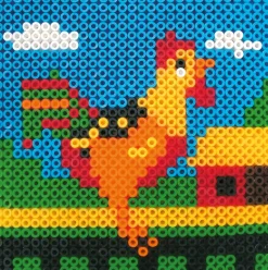Pärlplatta kvadrat 15x15cm 10/fp
