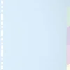 Pärmregister EXACOMPTA Papper Forever A4, 5 flikar