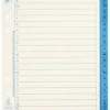 Pärmregister JOPA Papper A5 A-Ö, blå flik, 10st