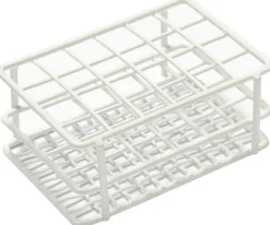 Provrörsställ 4x6 fack, Ø13mm, vitlack