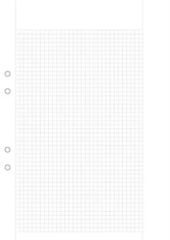 Provskrivpapper A4, rutat, 500/fp