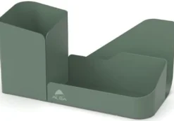 Prylställ ALBA 3 fack metall grön
