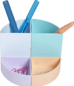 Prylställ EXACOMPTA 4 fack pastel