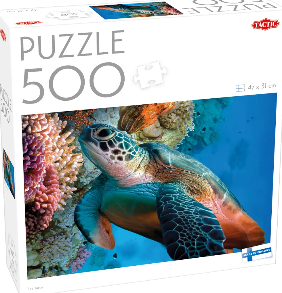 Pussel Sköldpadda 500 bitar