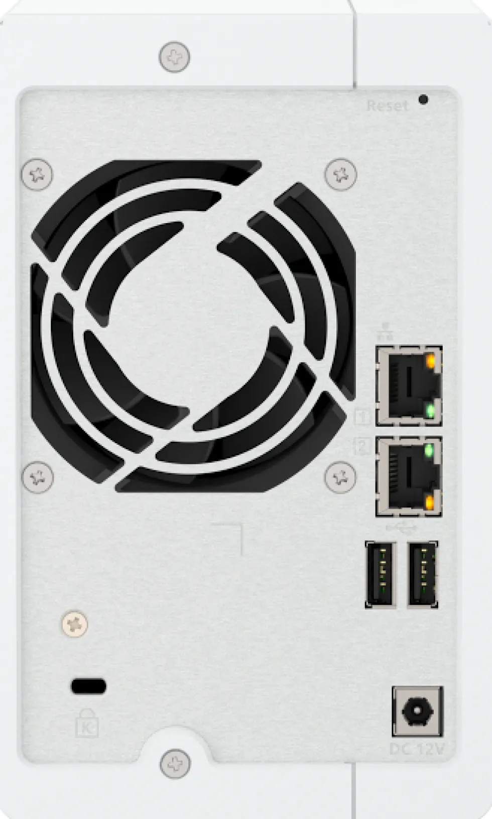 QNAP TS-216G - NAS-server - 2 fack - SATA 6Gb/s - RAID JBOD, 0,