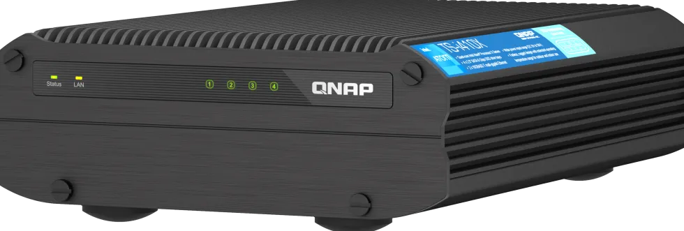 QNAP TS-i410X - NAS-server - 4 fack - SATA 6Gb/s - RAID 0, 1, 5,