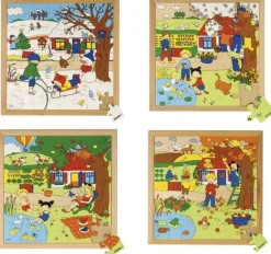Rampussel Årstider 4-pack