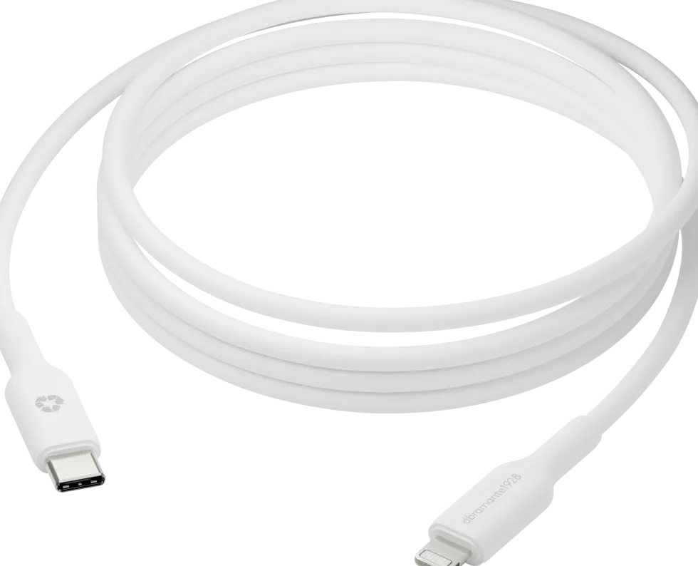 re-charge - Cable 2m USB-C to Lightn - W