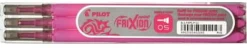 Refill PILOT Frixion 0,5mm rosa 3/fp