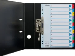 Register ESSELTE Mylar A4 1-12 multifärgat