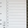 Register flikförstärkt A5 1-12