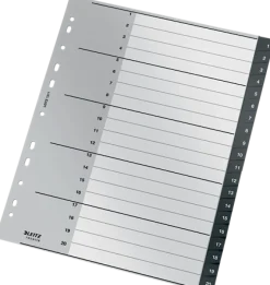 Register Leitz Recycle 1-20 A4 PP