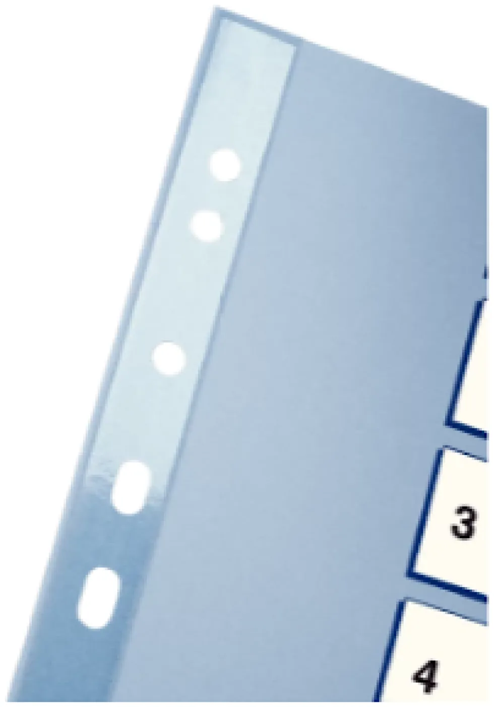 Register Non-Stop A4/1-31 rubrikblad vit