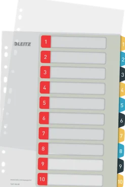 Register PC utskr. PP A4+ 1-10 Cosy färg