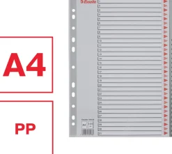 Register PP A4 1-31grå