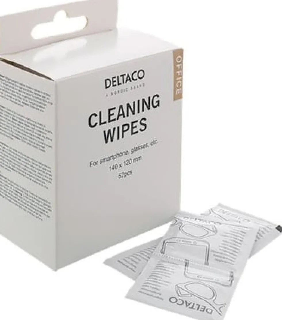 Rengöringsduk DELTACO våt multi 52/fp