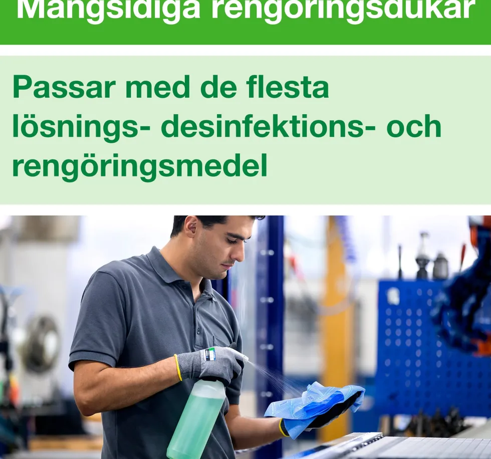 Rengöringsduk TORK Pre W8 blå 40/fp