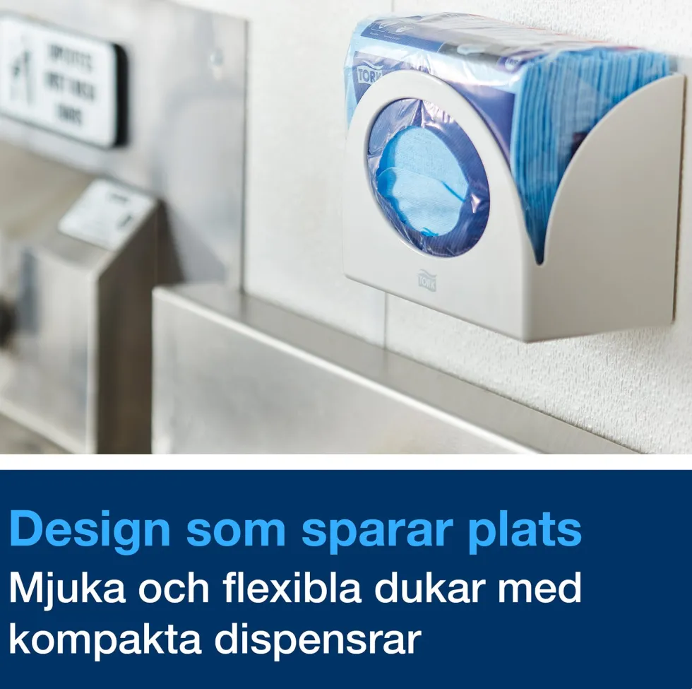 Rengöringsduk TORK Pre W8 blå 40/fp