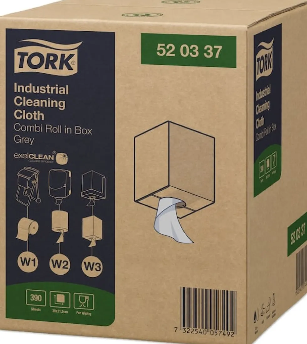 Rengöringsduk TORK Pre W1/2/3 Flex 148m