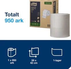 Rengöringsduk TORK Pre W1 Flex 361m
