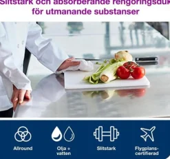 Rengöringsduk TORK Pre W8 kraftig 45/fp