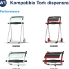 Rengöringsduk TORK Pre W1/2/3 Slit 114m