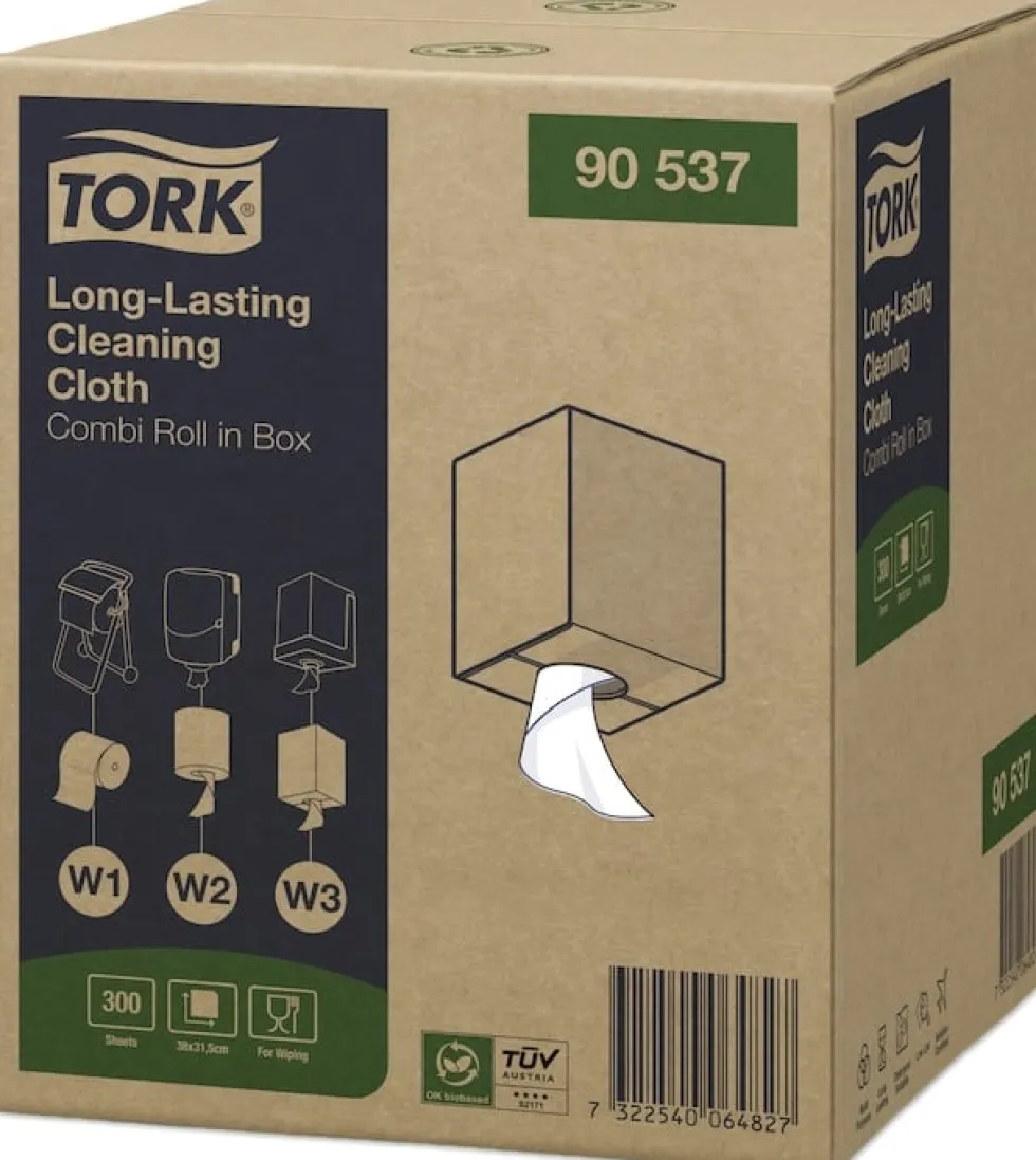 Rengöringsduk TORK Pre W1/2/3 Slit 114m
