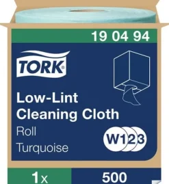Rengöringsduk TORK Pre W1/2/3 turkos