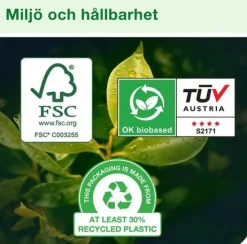 Rengöringsduk TORK W4 Kraftig Bio 105/fp