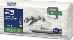 Rengöringsduk TORK W4 Kraftig vit 105/fp