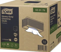Rengöringsduk TORK W4 Kraftig vit 105/fp