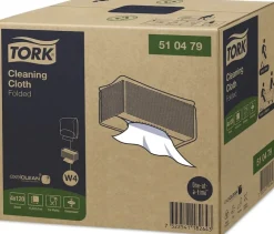 Rengöringsduk TORK W4 Mjuk vit 120/fp