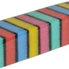 Rengöringssvamp 9x6cm 10/fp flerfärgad