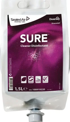 Rengöring SURE Cleaner Disinfect. 1,5L