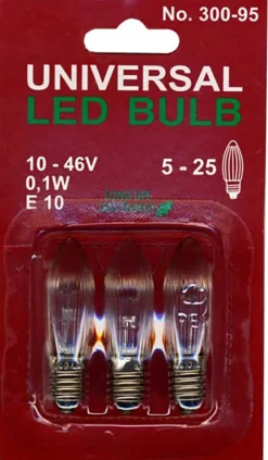 Reservlampa klassisk universal LED 3/fp
