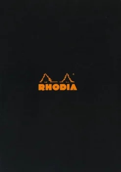 Rhodia Classic stapl black A4 ruled