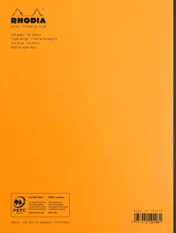 Rhodia Composition book B5L orange