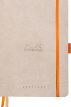 Rhodia Goalbook soft beige A5 dot ivory