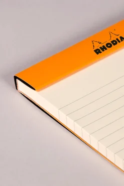 Rhodia le R Black head st.pad linedN°16