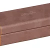 Rhodiarama pencil box 21x5,5x3cm Chocolate