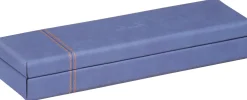 Rhodiarama pencil box 21x5,5x3cm Sapphire