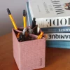 Rhodiarama Pencil holder Amarante 8x8x11