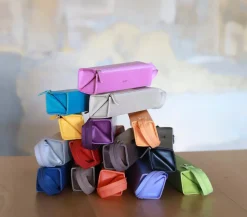 Rhodiarama tray pencase Burgundy