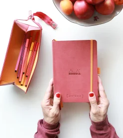 Rhodiarama tray pencase Poppy