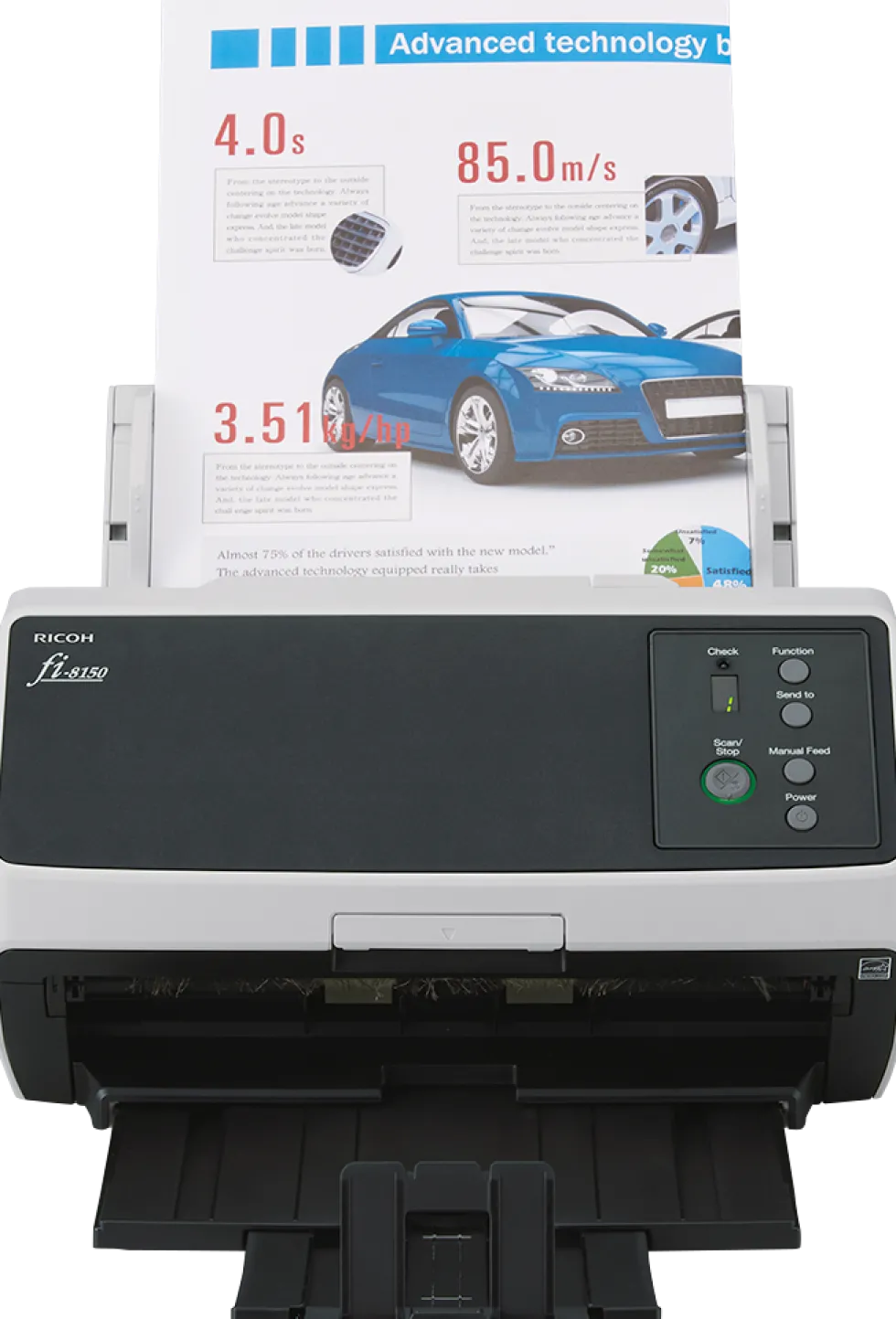 Ricoh fi-8150 50ppm,600dpi,100ADF,USB3.2