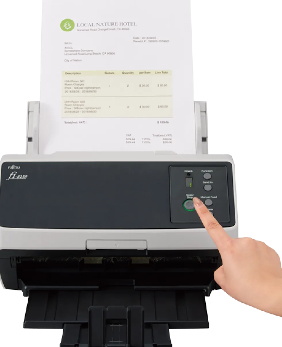 Ricoh fi-8150 50ppm,600dpi,100ADF,USB3.2