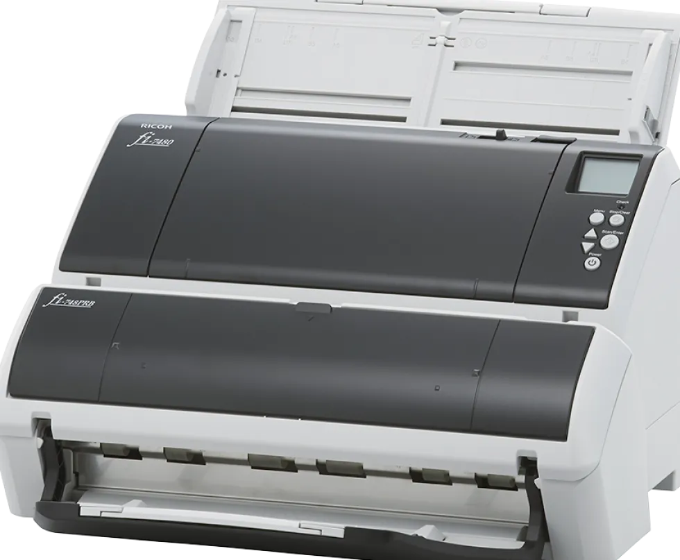 RICOH fi-7480, 80ppm/160ipm A3 Duplex Departmental Scanner