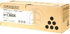 Ricoh Toner Black C360X Hi Cap 10k