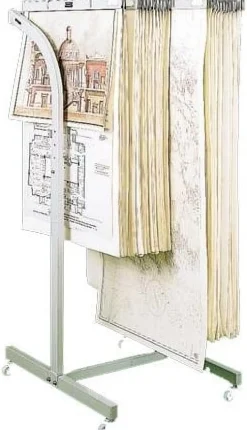 Ritningshållare R651 Bonnie Systems A1-A3, 662mm, ej gummilist