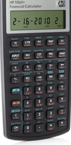 Räknare finans HP 10BII+ (Nordic CD)